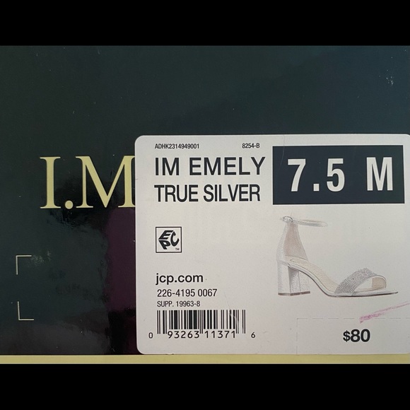 7.5 Silver Heels - Picture 7 of 7